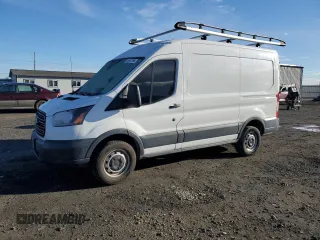 2018 Ford Transit with VIN 1FTYR1CM7JKA56794, listed as a Copart auction lot 49447395 with 123,088 mi miles and Salvage Title. Bid and sale history available at DreamBid. Image 1.