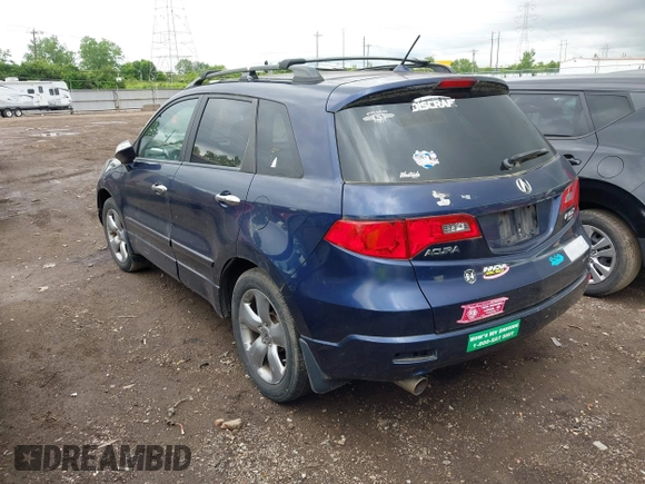2007 Acura RDX Technology with VIN 5J8TB185X7A022204, listed as a IAAI auction lot 42259721 with 247,132 mi miles and . Bid and sale history available at DreamBid. Image 3.