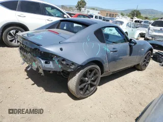 2020 Mazda MX-5 Miata Club with VIN JM1NDAL70L0418572, listed as a Copart auction lot 52884714 with 9,532 mi miles and . Bid and sale history available at DreamBid. Image 3.