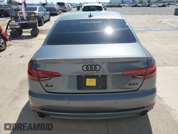 2017 Audi A4 Premium Plus with VIN WAULNAF43HN018857, listed as a Copart auction lot 48876665 with 139,746 mi miles and Salvage Title. Bid and sale history available at carsss.com. Image 6.
