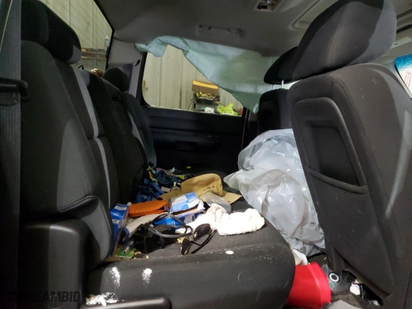 2012 Chevrolet Silverado 1500 LT with VIN 3GCPKSE7XCG243227, listed as a Copart auction lot 41757505 with 0 mi miles and Salvage Title. Bid and sale history available at carsss.com. Image 10.