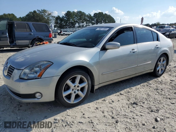 2006 Nissan Maxima 3.5 SE with VIN 1N4BA41E36C831951, listed as a Copart auction lot 74811904 with 277,544 mi miles and Salvage Title. Bid and sale history available at carsss.com. Image 1.