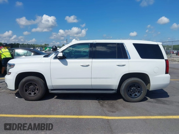2018 Chevrolet Tahoe Commercial z VIN 1GNLCDEC1JR155210, wystawiony jako IAAI lot #42845068 z przebiegiem 159 456 mil mil oraz . Historia ofert i sprzedaży dostępna na DreamBid. Obrazek 14.