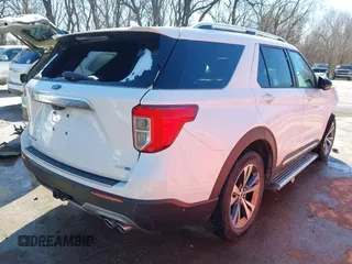 2020 Ford Explorer Platinum with VIN 1FM5K8HC5LGC29133, listed as a IAAI auction lot 41838272 with 41,425 mi miles. Bid and sale history available at carsss.com. Image 4.