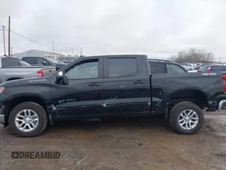 2025 Chevrolet Silverado 1500 LT with VIN 1GCPKKEK1SZ107524, listed as a IAAI auction lot 41676575 with 838 mi miles and . Bid and sale history available at DreamBid. Image 14.