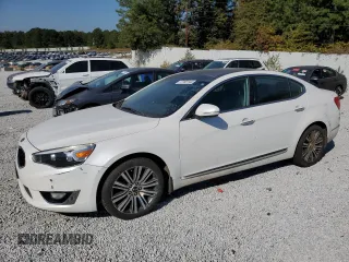 2015 Kia Cadenza Premium with VIN KNALN4D76F5171082, listed as a Copart auction lot 77763144 with 158,430 mi miles and Clean Title. Bid and sale history available at carsss.com. Image 1.