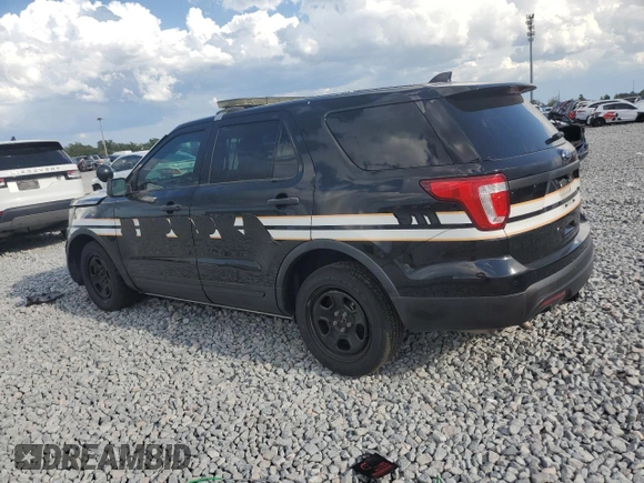2017 Ford Police Interceptor Utility z VIN 1FM5K8AR8HGD44315, wystawiony jako Copart lot #60288855 z przebiegiem 77 052 mil mil oraz Szkoda całkowita • Salvage title. Historia ofert i sprzedaży dostępna na DreamBid. Obrazek 2.