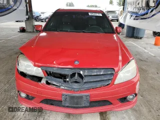 2010 Mercedes-Benz C 300 Sport with VIN WDDGF5EB5AR126331, listed as a Copart auction lot 59940775 with 168,590 mi miles and Salvage title. Bid and sale history available at DreamBid. Image 5.