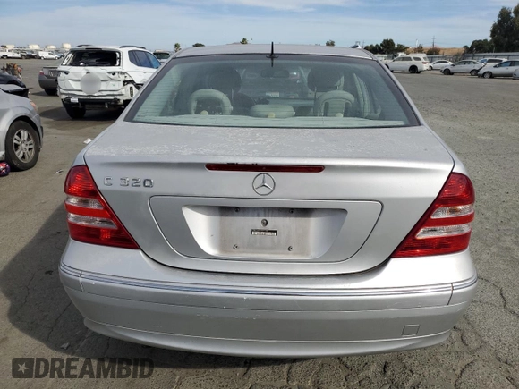 2005 Mercedes-Benz C 320 with VIN WDBRF64J75F581799, listed as a Copart auction lot 75458214 with 136,432 mi miles and Clean Title. Bid and sale history available at DreamBid. Image 6.