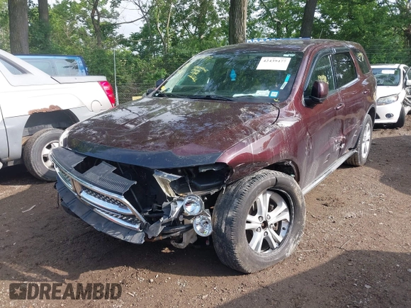 2012 Dodge Durango SXT with VIN 1C4RDJAG5CC172783, listed as a IAAI auction lot 42439477 with 191,890 mi miles and . Bid and sale history available at DreamBid. Image 6.