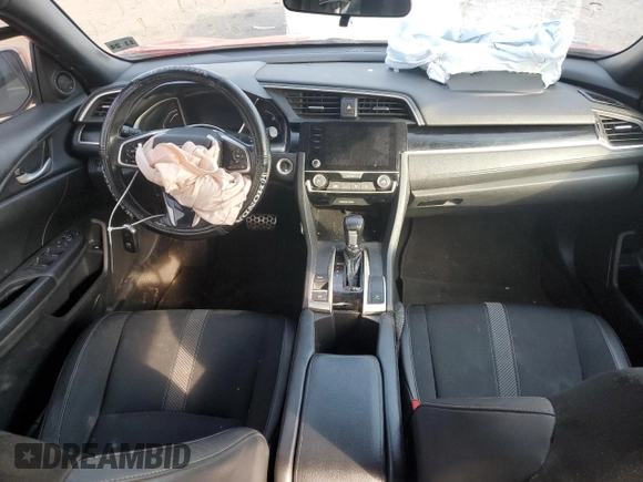 2019 Honda Civic Sport with VIN 2HGFC2F82KH597601, listed as a Copart auction lot 48484185 with 81,778 mi miles and Salvage title. Bid and sale history available at DreamBid. Image 8.
