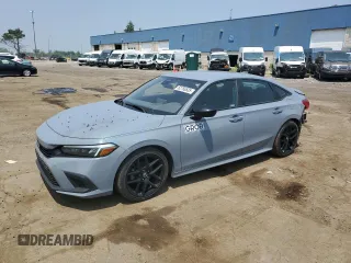 2023 Honda Civic Sport with VIN 2HGFE2F51PH510620, listed as a Copart auction lot 62756535 with 59,625 mi miles and Salvage title. Bid and sale history available at DreamBid. Image 1.