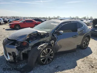 2020 Lexus UX with VIN JTHP9JBH4L2025519, listed as a Copart auction lot 49839815 with 0 mi miles and Salvage Title. Bid and sale history available at carsss.com. Image 1.