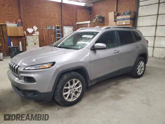2018 Jeep Cherokee Latitude Plus with VIN 1C4PJMLX0JD562938, listed as a Copart auction lot 60708745 with 65,998 mi miles and Salvage title. Bid and sale history available at DreamBid. Image 1.