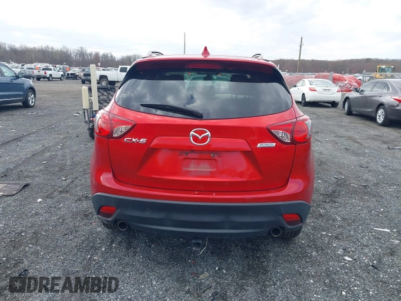 2015 Mazda CX-5 Touring with VIN JM3KE2CY7F0533731, listed as a IAAI auction lot 41876211 with 1 mi miles. Bid and sale history available at carsss.com. Image 15.