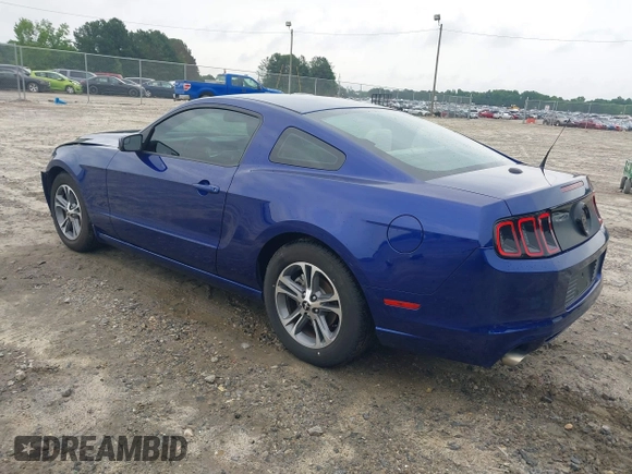 2014 Ford Mustang V6 with VIN 1ZVBP8AM4E5282543, listed as a IAAI auction lot 42367520 with 208,641 mi miles and . Bid and sale history available at DreamBid. Image 3.