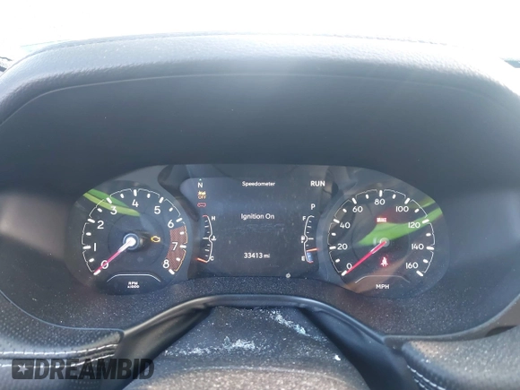 2022 Jeep Compass Latitude with VIN 3C4NJDBB7NT195727, listed as a IAAI auction lot 41693643 with 33,413 mi miles and . Bid and sale history available at DreamBid. Image 7.