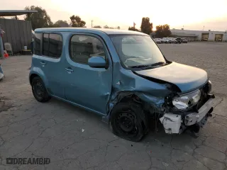 2010 Nissan Cube 1.8 S with VIN JN8AZ2KR9AT157791, listed as a Copart auction lot 84712464 with 205,624 mi miles and Salvage Title. Bid and sale history available at carsss.com. Image 4.