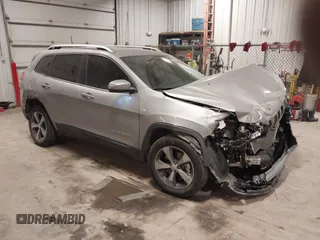 2019 Jeep Cherokee Limited with VIN 1C4PJMDX4KD217959, listed as a IAAI auction lot 41521547 with 30,153 mi miles and . Bid and sale history available at DreamBid. Image 1.