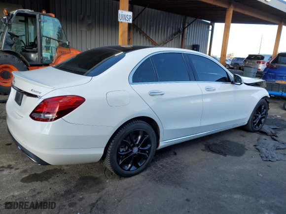 2016 Mercedes-Benz C-Class C 300 Luxury with VIN 55SWF4KB5GU156737, listed as a Copart auction lot 46789995 with 81,510 mi miles and Salvage Title. Bid and sale history available at carsss.com. Image 3.