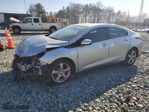 2017 Chevrolet Volt LT with VIN 1G1RA6S59HU119713, listed as a Copart auction lot 46159255 with 93,365 mi miles and Salvage Title. Bid and sale history available at carsss.com. Image 1.