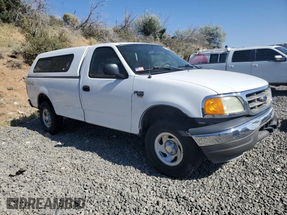 2004 Ford F-150 XL with VIN 2FTRF18W54CA36334, listed as a Copart auction lot 63464375 with 253,805 mi miles and Salvage title. Bid and sale history available at DreamBid. Image 4.