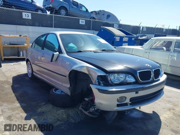 2002 BMW 3 Series 330i with VIN WBAEV53482KM22427, listed as a IAAI auction lot 41867713 with 205,653 mi miles and . Bid and sale history available at DreamBid. Image 1.