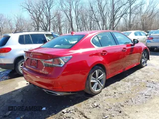 2017 Lexus GS with VIN JTHCZ1BL0HA007146, listed as a IAAI auction lot 41747766 with 175,965 mi miles. Bid and sale history available at carsss.com. Image 4.