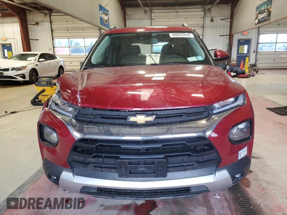 2021 Chevrolet TrailBlazer LT with VIN KL79MRSL9MB006328, listed as a Copart auction lot 46825244 with 29,547 mi miles and . Bid and sale history available at DreamBid. Image 5.