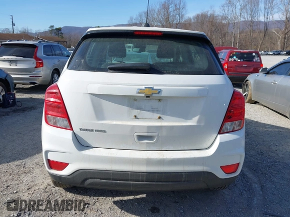 2017 Chevrolet Trax LS with VIN 3GNCJNSBXHL234920, listed as a IAAI auction lot 41622170 with 98,166 mi miles. Bid and sale history available at carsss.com. Image 17.