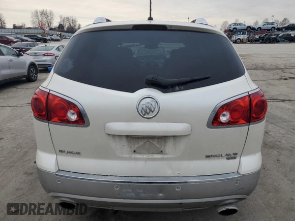 2011 Buick Enclave CXL-1 with VIN 5GAKRBED0BJ335859, listed as a Copart auction lot 44042505 with 220,744 mi miles and Salvage Title. Bid and sale history available at carsss.com. Image 6.
