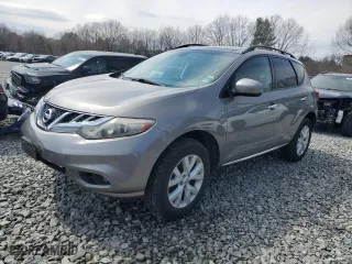 2011 Nissan Murano SV with VIN JN8AZ1MW2BW164188, listed as a Copart auction lot 52480025 with 159,507 mi miles and Salvage Title. Bid and sale history available at carsss.com. Image 1.