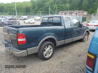 2005 Ford F-150 XLT with VIN 1FTPX12555NA02250, listed as a Copart auction lot 55414295 with Not Provided miles and Salvage Title. Bid and sale history available at carsss.com. Image 3.