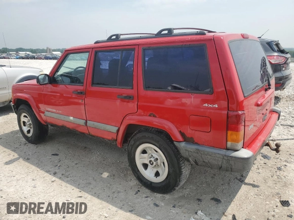 2000 Jeep Cherokee with VIN 1J4FF48S3YL257793, listed as a Copart auction lot 59932535 with 280,237 mi miles and Clean title. Bid and sale history available at DreamBid. Image 2.