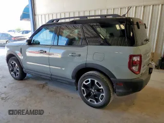 2024 Ford Bronco Sport Outer Banks with VIN 3FMCR9C60RRF18299, listed as a Copart auction lot 61671845 with 7,592 mi miles and Clean title. Bid and sale history available at DreamBid. Image 2.