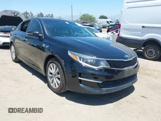 2018 Kia Optima S z VIN 5XXGT4L39JG262263, wystawiony jako IAAI lot #42519822 z przebiegiem 63 177 mil mil oraz . Historia ofert i sprzedaży dostępna na DreamBid. Obrazek 1.