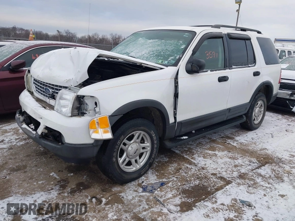 2003 Ford Explorer XLT with VIN 1FMZU73K43UC34135, listed as a IAAI auction lot 41283591 with 144,395 mi miles and . Bid and sale history available at DreamBid. Image 2.