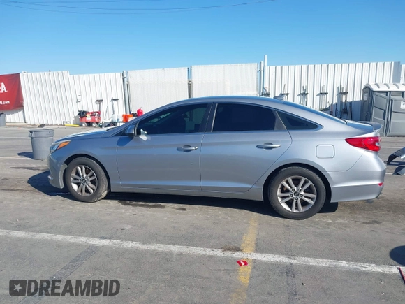 2017 Hyundai Sonata SE with VIN 5NPE24AF3HH564783, listed as a IAAI auction lot 41744125 with Not Provided miles. Bid and sale history available at carsss.com. Image 14.