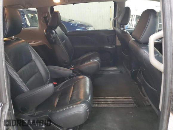 2017 Toyota Sienna SE with VIN 5TDXZ3DC2HS816940, listed as a Copart auction lot 52924865 with 205,900 mi miles and Salvage Title. Bid and sale history available at carsss.com. Image 11.