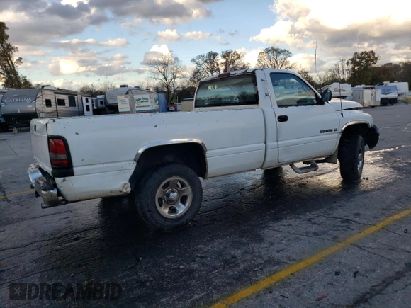 1997 Dodge 1500 z VIN 1B7HF16Y2VS181604, wystawiony jako Copart lot #79451424 z przebiegiem 269 471 mil mil oraz Szkoda całkowita • Salvage title. Historia ofert i sprzedaży dostępna na DreamBid. Obrazek 3.