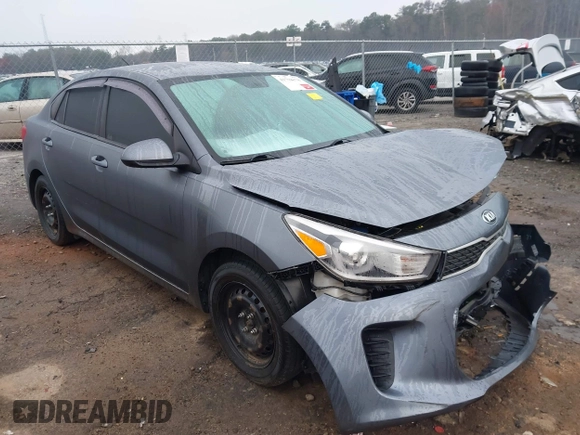 2019 Kia Rio S with VIN 3KPA24AB4KE177733, listed as a IAAI auction lot 41798578 with 75,671 mi miles. Bid and sale history available at carsss.com. Image 1.