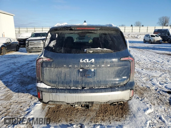 2024 Kia Telluride SX Prestige with VIN 5XYP5DGC6RG483038, listed as a Copart auction lot 87688885 with 16,260 mi miles and Salvage title. Bid and sale history available at DreamBid. Image 6.