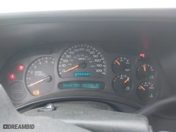 2003 GMC Sierra 1500 SLE with VIN 2GTEC19V231251709, listed as a IAAI auction lot 41973137 with 101,934 mi miles. Bid and sale history available at carsss.com. Image 7.