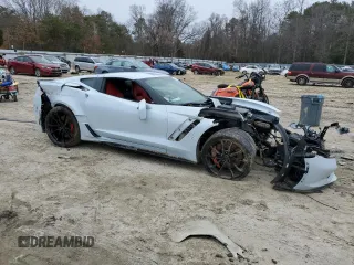 2019 Chevrolet Corvette Grand Sport 1LT z VIN 1G1YW2D71K5112647, wystawiony jako Copart lot #85792194 z przebiegiem 22 769 mil mil oraz Szkoda całkowita • Salvage title. Historia ofert i sprzedaży dostępna na DreamBid. Obrazek 4.