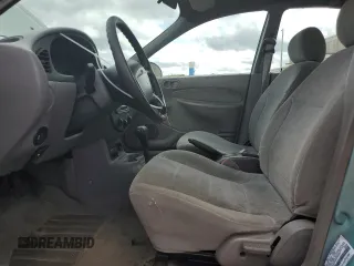 1997 Ford Escort LX with VIN 1FALP13P2VW182592, listed as a Copart auction lot 75612734 with 84,806 mi miles and Salvage Title. Bid and sale history available at carsss.com. Image 7.
