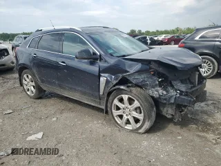 2014 Cadillac SRX Performance Collection with VIN 3GYFNFE38ES647063, listed as a Copart auction lot 55166145 with 161,472 mi miles and Salvage title. Bid and sale history available at DreamBid. Image 4.