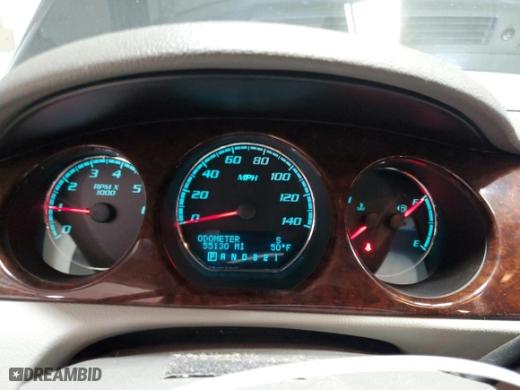 2011 Buick Lucerne CXL with VIN 1G4HC5EM1BU107598, listed as a Copart auction lot 51520125 with 55,130 mi miles and Clean Title. Bid and sale history available at carsss.com. Image 9.