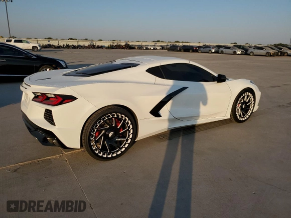 2022 Chevrolet Corvette 1LT with VIN 1G1YA2D44N5110707, listed as a Copart auction lot 75176874 with 12,056 mi miles and Clean Title. Bid and sale history available at carsss.com. Image 3.