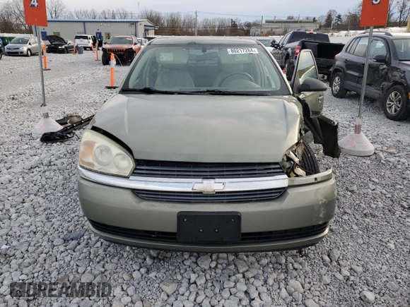 2005 Chevrolet Malibu Maxx LS with VIN 1G1ZT648X5F172342, listed as a Copart auction lot 80217284 with 197,728 mi miles and Salvage Title. Bid and sale history available at carsss.com. Image 5.