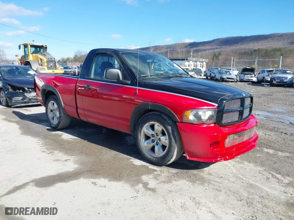 2003 Dodge Ram 1500 ST with VIN 1D7HA16D33J599688, listed as a IAAI auction lot 41452230 with 175,431 mi miles. Bid and sale history available at carsss.com. Image 1.